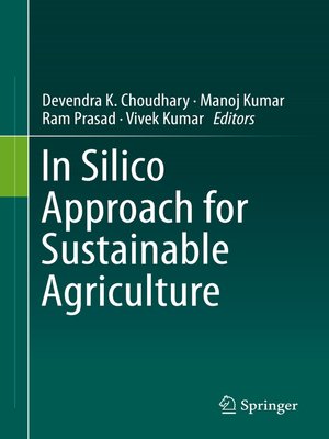 cover image of In Silico Approach for Sustainable Agriculture